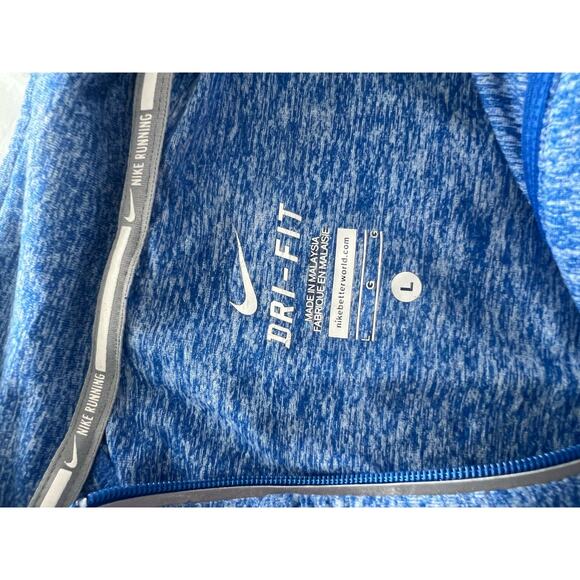Nike Women’s Element 1/2 Zip L.S Running Shirt - Game Royal. Size Large - Picture 5 of 5